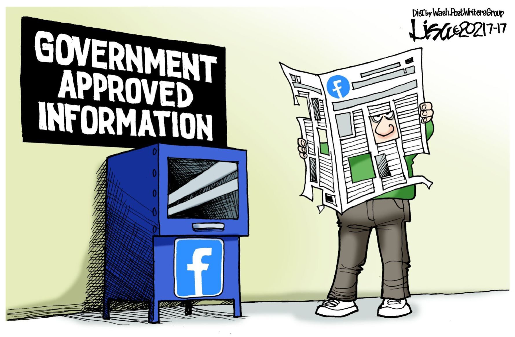 Lisa Benson cartoon